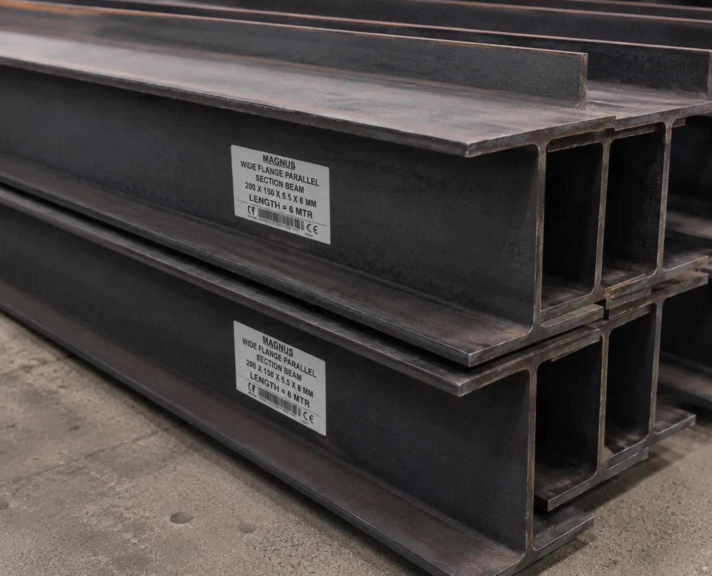 Wide Flange Parallel Section Beam – Magnus Steels Coimbatore